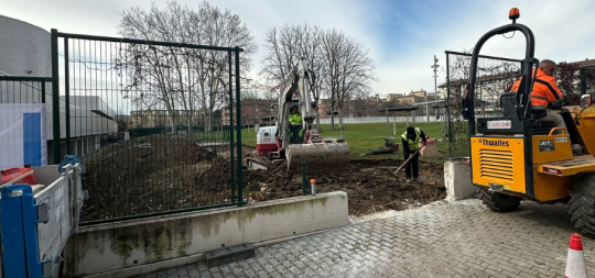 nuevo torno acceso kirolalde